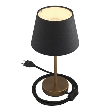 Alzaluce Impero lampshade, metal table lamp