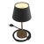 Alzaluce Impero lampshade, metal table lamp