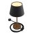 Alzaluce Impero lampshade, metal table lamp