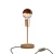 Alzaluce half-cup metal table lamp