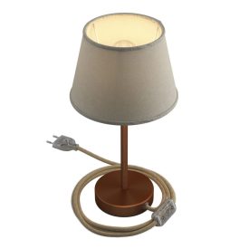 Alzaluce Impero lampshade, metal table lamp
