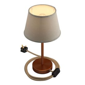 Alzaluce Impero lampshade, metal table lamp