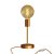 Alzaluce Globo metal table lamp