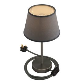 Alzaluce Impero lampshade, metal table lamp