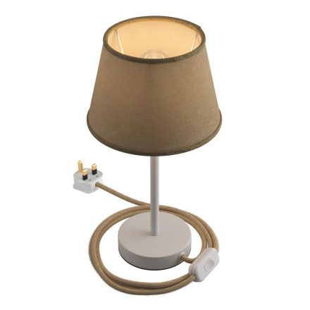 Alzaluce Impero lampshade, metal table lamp