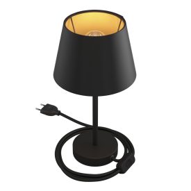 Alzaluce Impero lampshade, metal table lamp