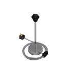 Alzaluce lampshade - Metal table lamp