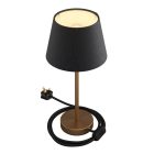 Alzaluce Impero lampshade, metal table lamp