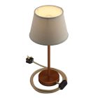 Alzaluce Impero lampshade, metal table lamp