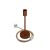  Alzaluce - metal table lamp with UK plug