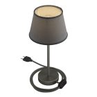 Alzaluce Impero lampshade, metal table lamp