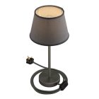 Alzaluce Impero lampshade, metal table lamp