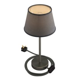 Alzaluce Impero lampshade, metal table lamp