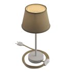 Alzaluce Impero lampshade, metal table lamp