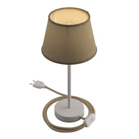Alzaluce Impero lampshade, metal table lamp
