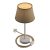 Alzaluce Impero lampshade, metal table lamp