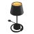  Alzaluce Impero with lampshade, metal table lamp with plug, cable and switch