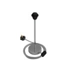 Alzaluce lampshade - Metal table lamp