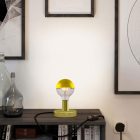 Posaluce half-cup metal table lamp