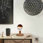 Posaluce half-cup metal table lamp