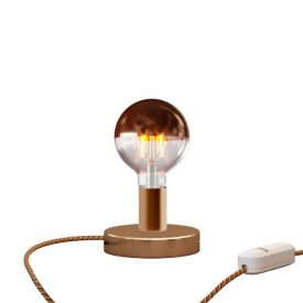 Posaluce half-cup metal table lamp