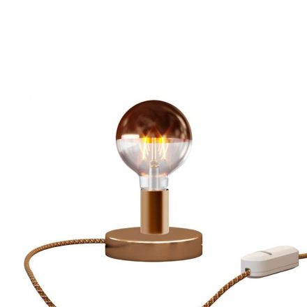 Posaluce half-cup metal table lamp