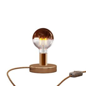 Posaluce half-cup metal table lamp