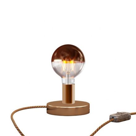 Posaluce half-cup metal table lamp