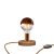 Posaluce half-cup metal table lamp