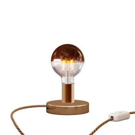 Posaluce half-cup metal table lamp
