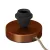 Posaluce lampshade - Metal table lamp