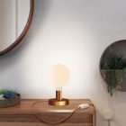 Posaluce Globe metal table lamp