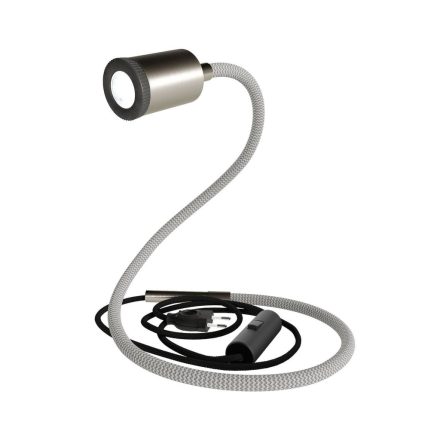 GU1d - a flexible lamp without a base, with a mini LED spotlight