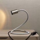 GU1d - a flexible lamp without a base, with a mini LED spotlight