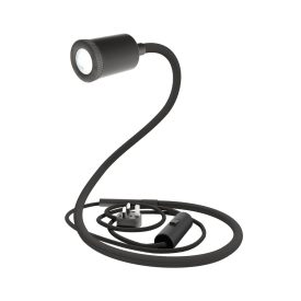   GU1d - a flexible lamp without a base, with a mini LED spotlight