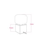  Green table lamp - Cubetto