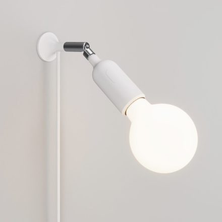 MAG-Y wall lamp with joint and silicone lamp holder, switch