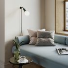 MAG-Y wall lamp with joint and silicone lamp holder, switch