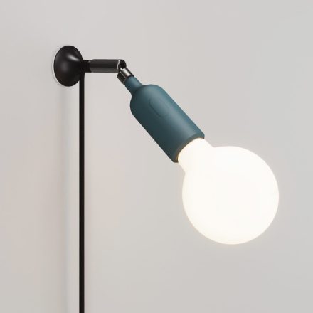 MAG-Y wall lamp with joint and silicone lamp holder, switch
