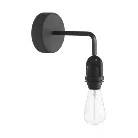  Fermaluce Modulair lampshade with L-shaped extension, ceiling rose and IP65 waterproof lamp holder