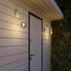 Fermaluce Modulair ELEGANT L-shaped extension, ceiling rose and IP65 waterproof lamp holder