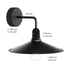 Fermaluce Modulair L-shaped extension, with swing lampshade and lamp holder IP65 waterproof
