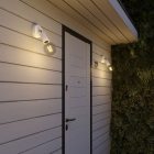 Fermaluce Modulair ELEGANT with adjustable connector, ceiling rosette and lamp holder IP65 waterproof