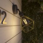 Fermaluce Modulair with diamond lampshade, adjustable connector and lamp holder, IP65 waterproof