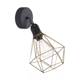   Fermaluce Modulair with diamond lampshade, adjustable connector and lamp holder, IP65 waterproof