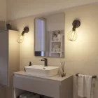 Fermaluce Modulair with teardrop-shaped lampshade, adjustable connector and IP65 waterproof lamp holder