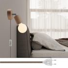 Spostaluce lamp adjustable wooden connector