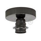 Fermaluce Metal E27 screw-in lamp holder, metal light source for wall or ceiling mounting