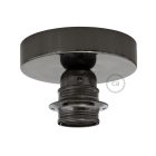 Fermaluce Metal E27 screw-in lamp holder, metal light source for wall or ceiling mounting