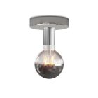 Fermaluce metal lamp with spherical bulb